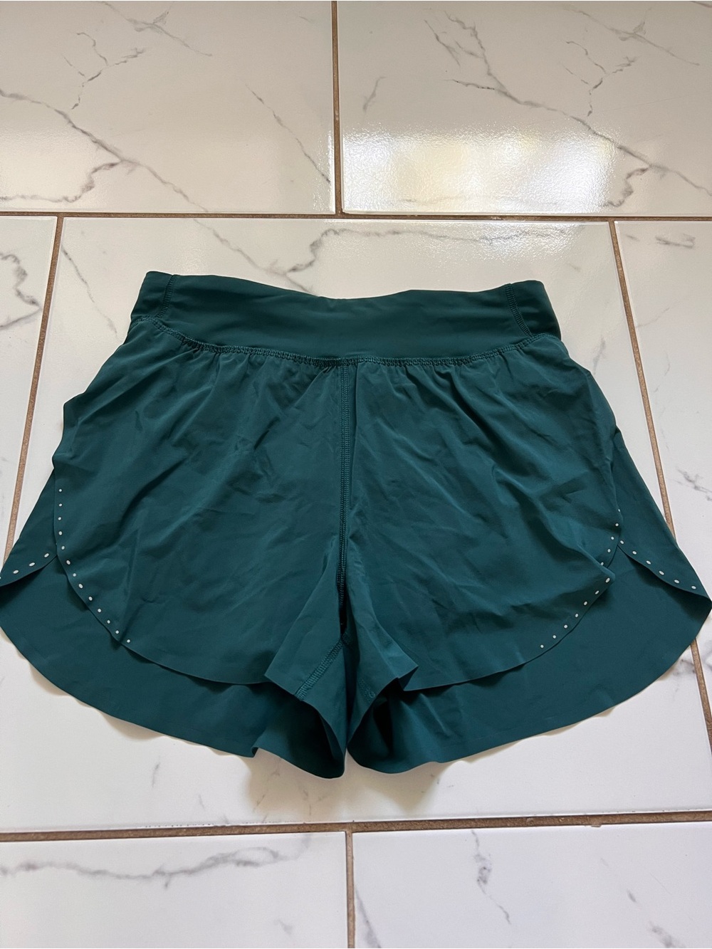 Lululemon Fast and Free Running Short 3” Storm Teal NWOT